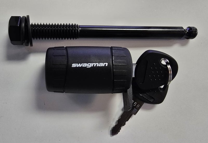 Swagman Anti-Wobble 1/2" Threaded Hitch Pin, Black - Image 2